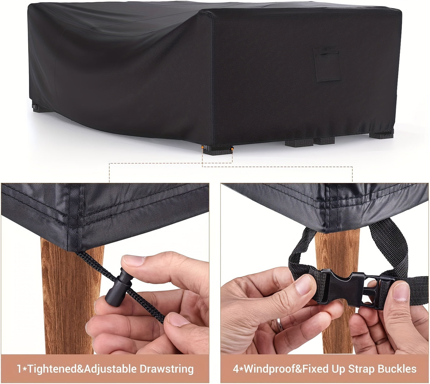 Heavy Duty Outdoor Furniture Covered Waterproof,