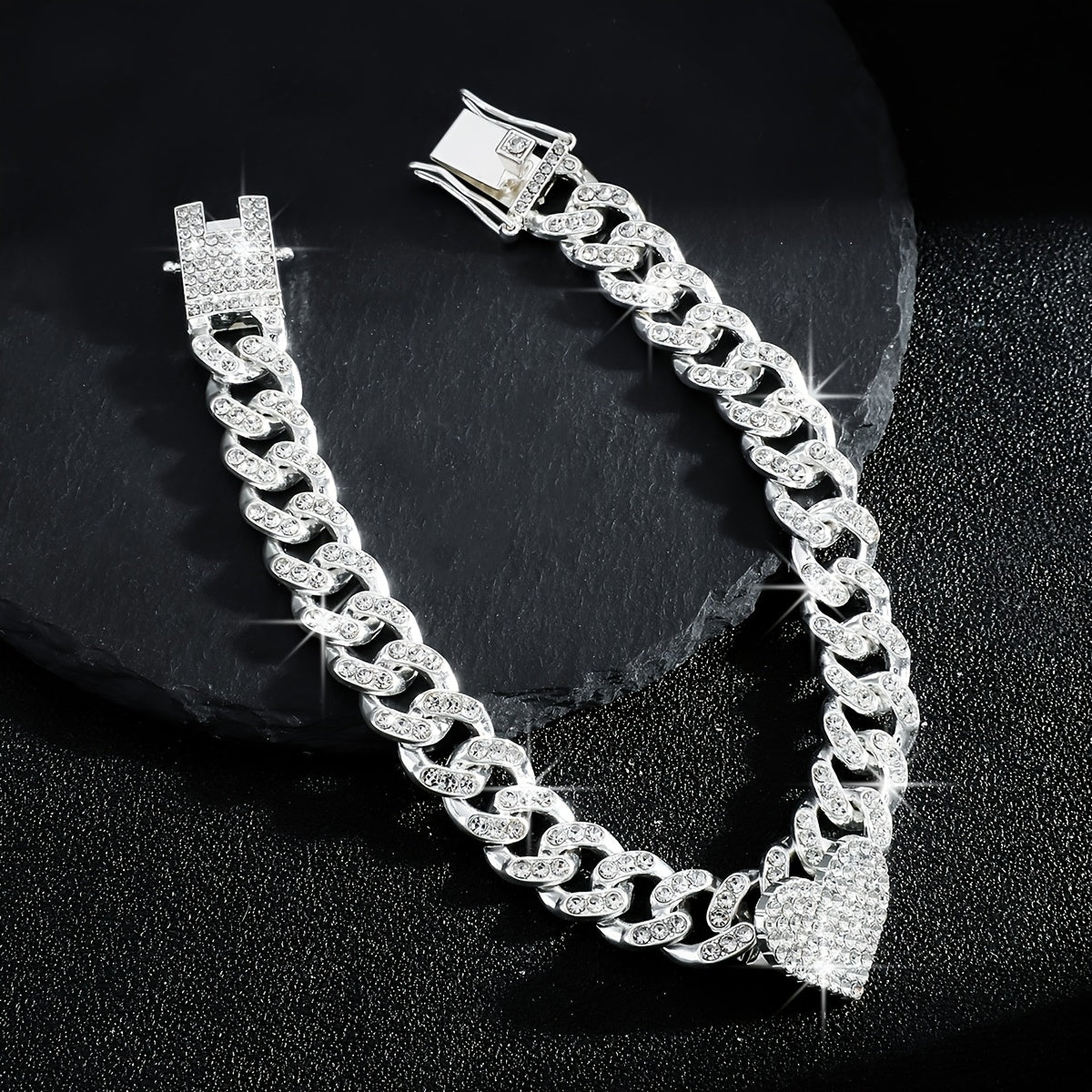 Women's Heart Charm Anklet