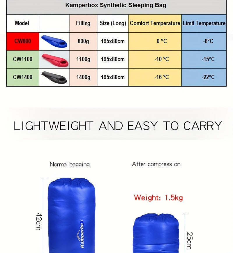Winter Camping Ultralight Sleeping Bag