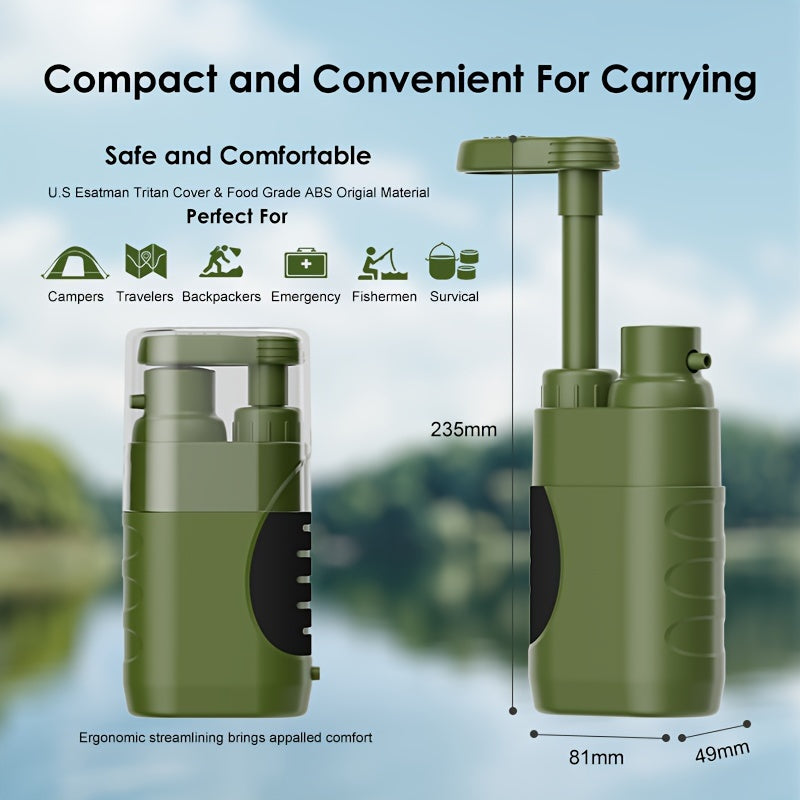 Water Purifier Pump Emergency And Survival Gear Read More