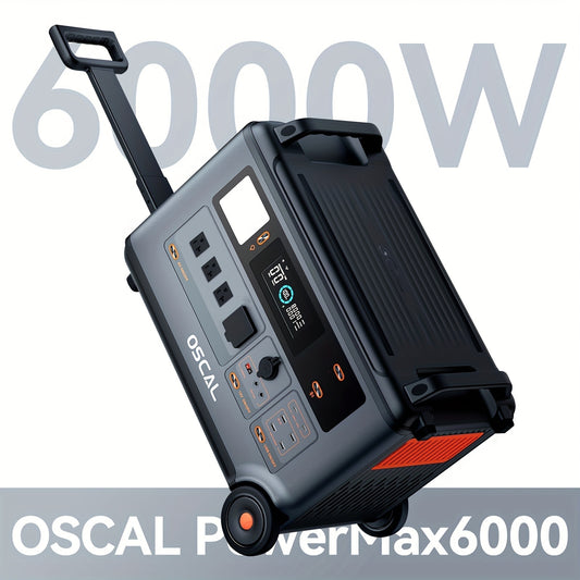 Portable Power Station,  Max 6000Surge 7200W, Read More