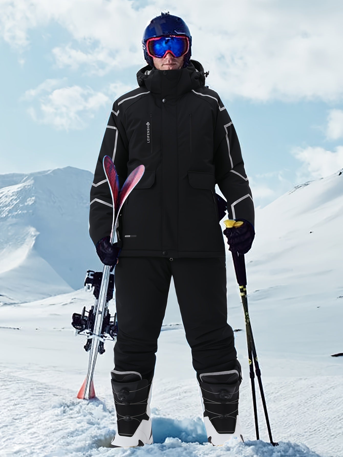 Men's Ski Jacket and Pants Set