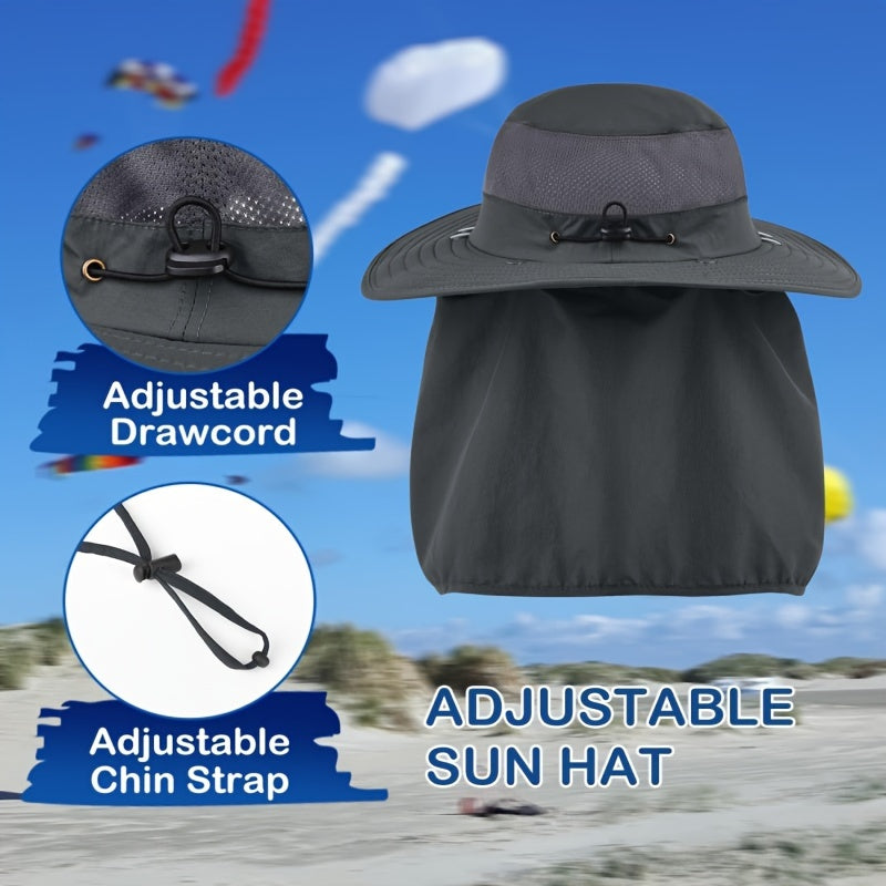3Pcs UPF 50+ Sun Protection And Neck Flap,
