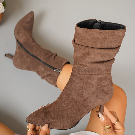 Women’s Plus Size Pointed Toe Boots