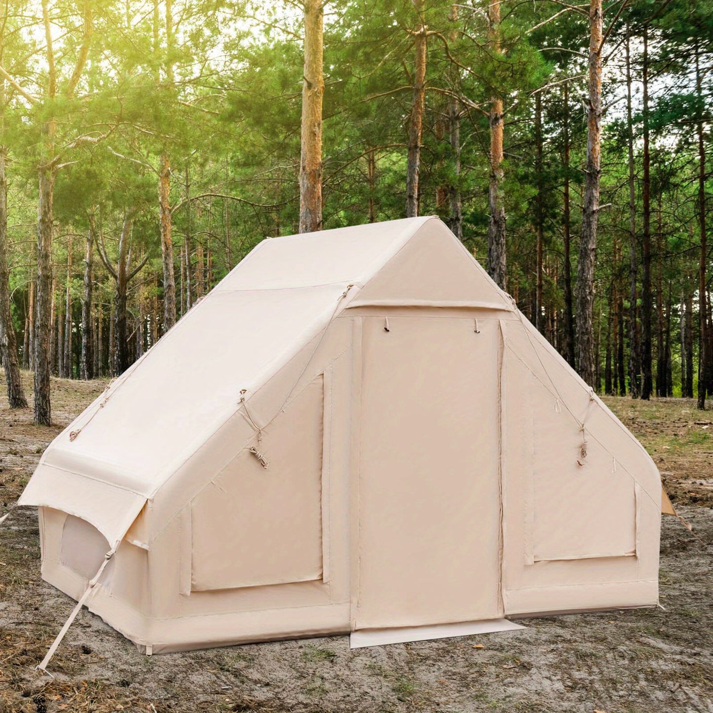 Inflatable Tent 2-6 People Glamping Family Camping