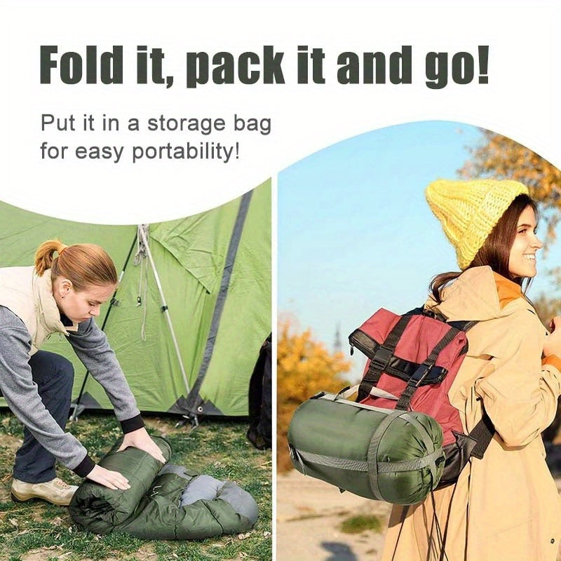 Sleeping Bag for Adults + Teens: Ultra-Comfortable.