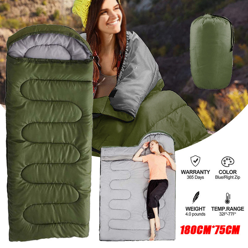 Sleeping Bag for Adults + Teens: Ultra-Comfortable.
