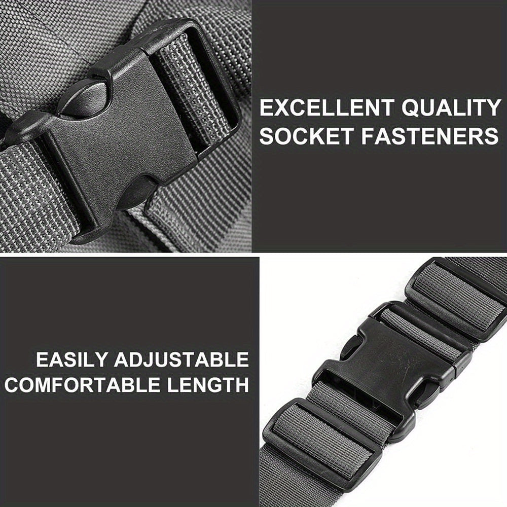 60L Black Large Outdoor Detachable Backpack See More.