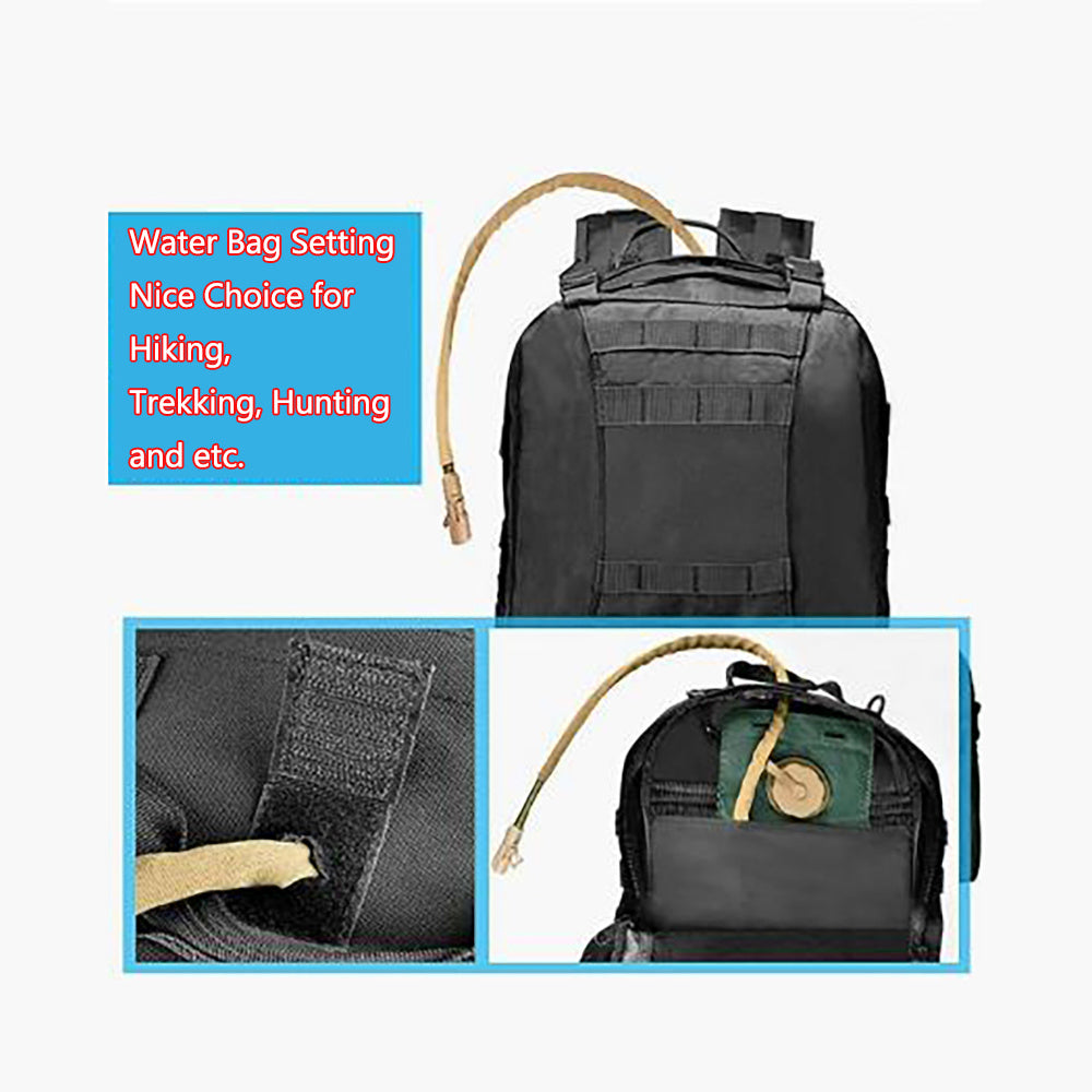 60L Black Large Outdoor Detachable Backpack See More.
