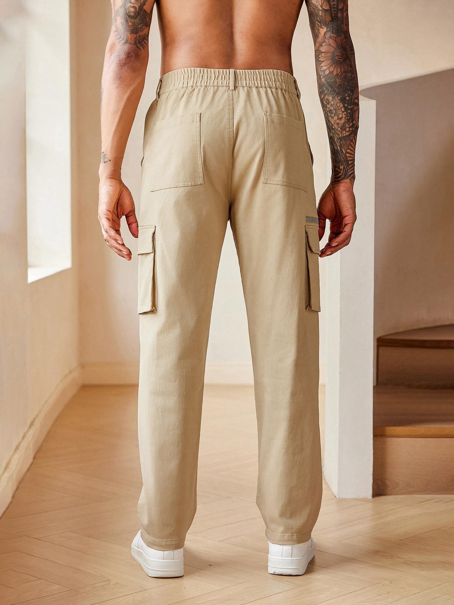 Big & Tall Men's Casual Cargo Pants Relaxed Fit Read More.