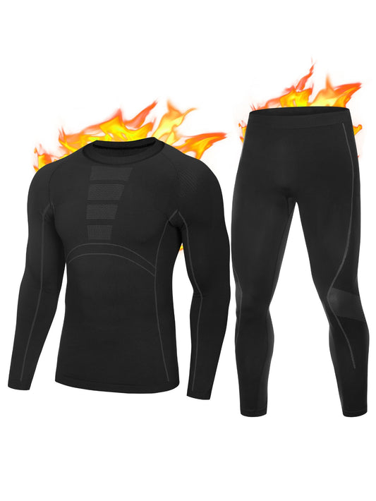 Men's Slim Fit Thermal Underwear Set
