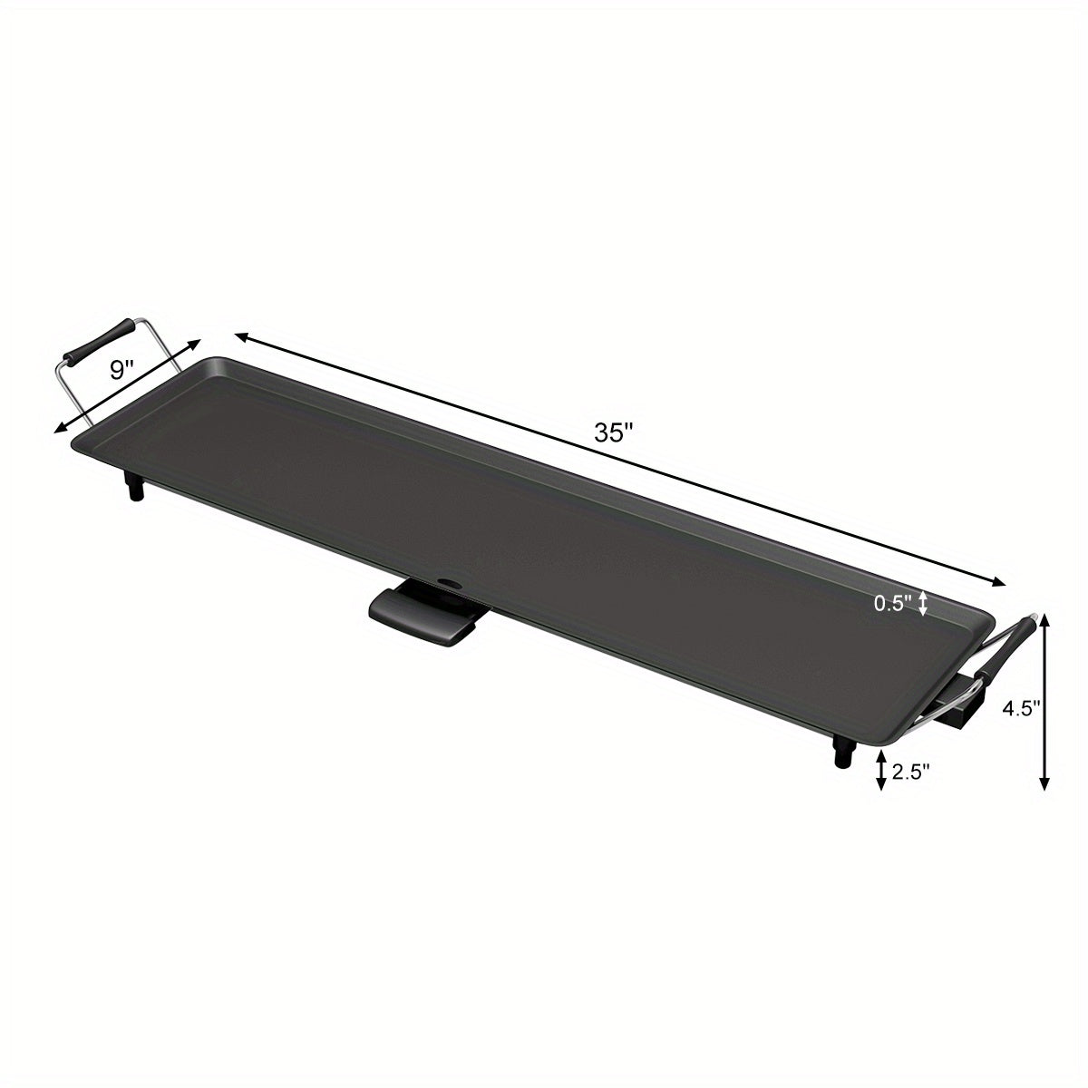 35" Electric Griddle Large Cooking Plate Read More.