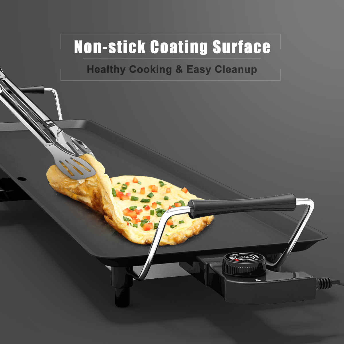 35" Electric Griddle Large Cooking Plate Read More.