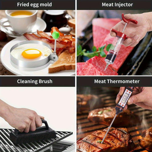 245-Piece Griddle Accessories Kit for Grills.