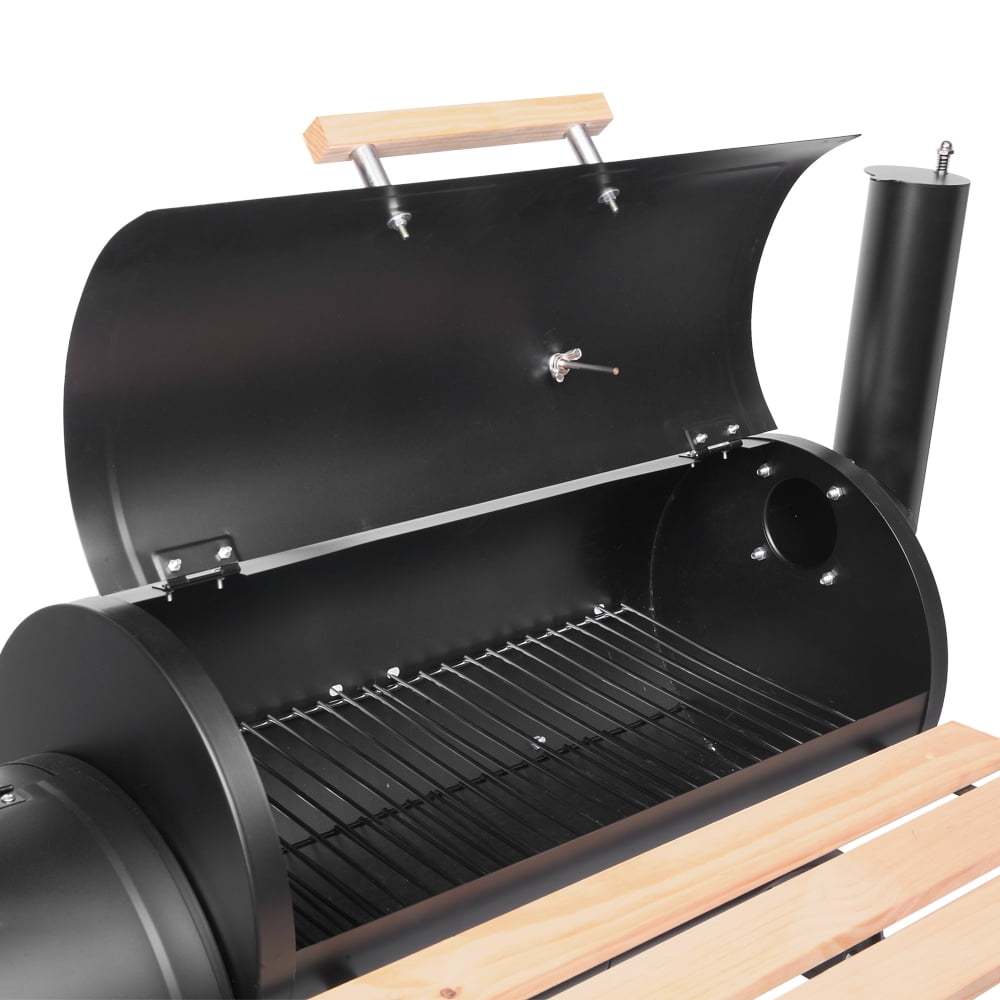 Heavy Duty Portable BBQ Grill and Offset Smoker
