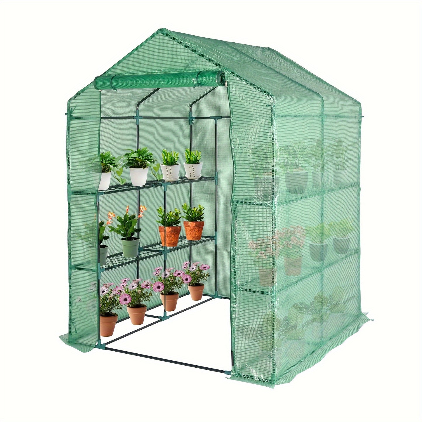 56.3x56.3x76.77inch PE Cloth Greenhouse. Read More