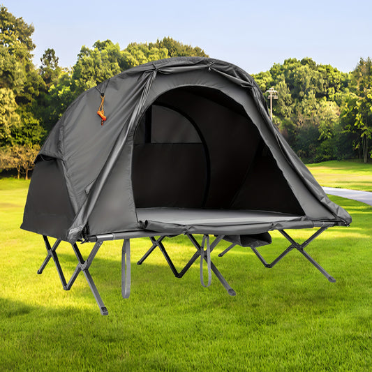 2-Person Outdoor Camping Elevated Tent W/ External Cover Read More