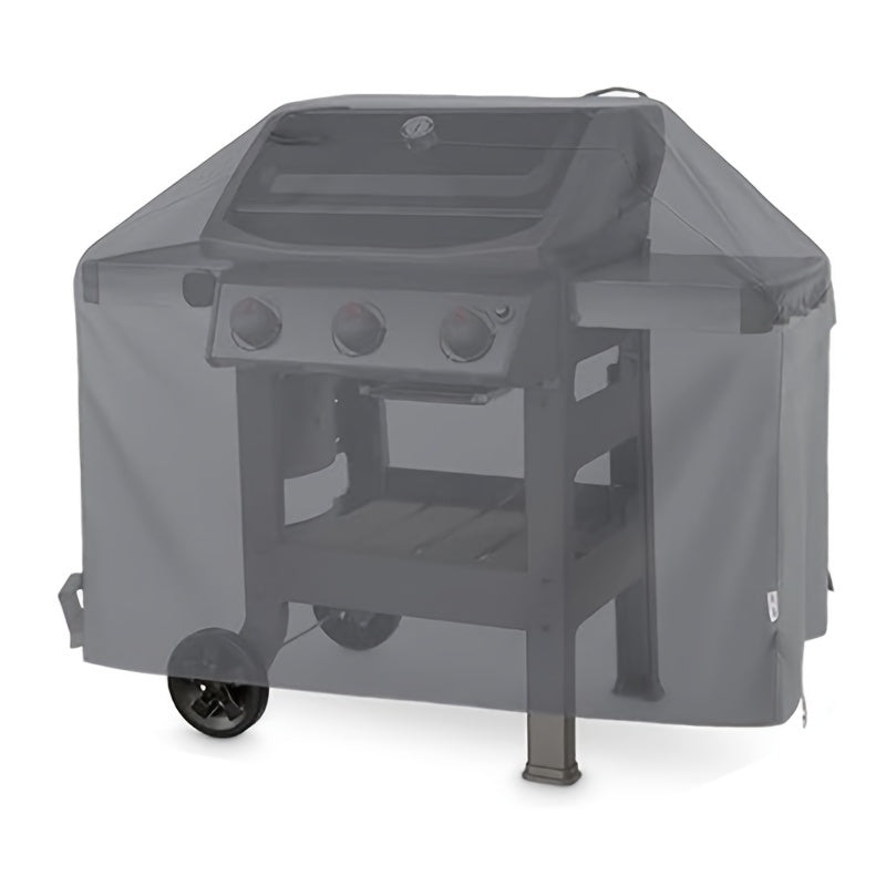 1pc Durable Outdoor BBQ Grill Cover - Waterproof, UV & Adjustable Straps,