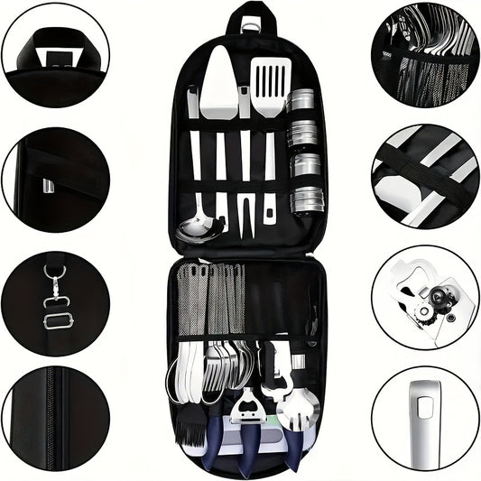 Camping Essentials Cooking Utensils Set For 2.