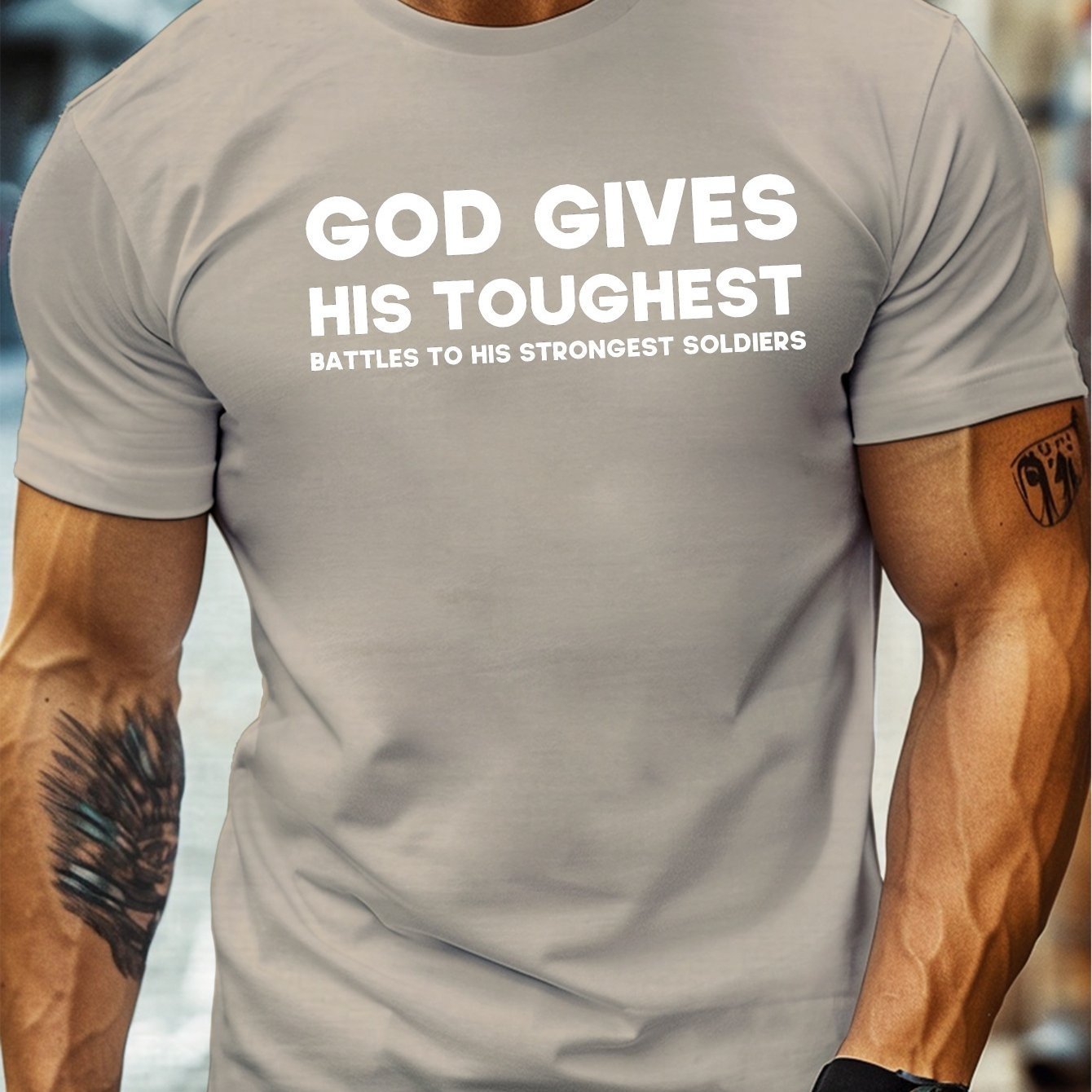 Big & Tall Men's summer t-shirt, short sleeve.