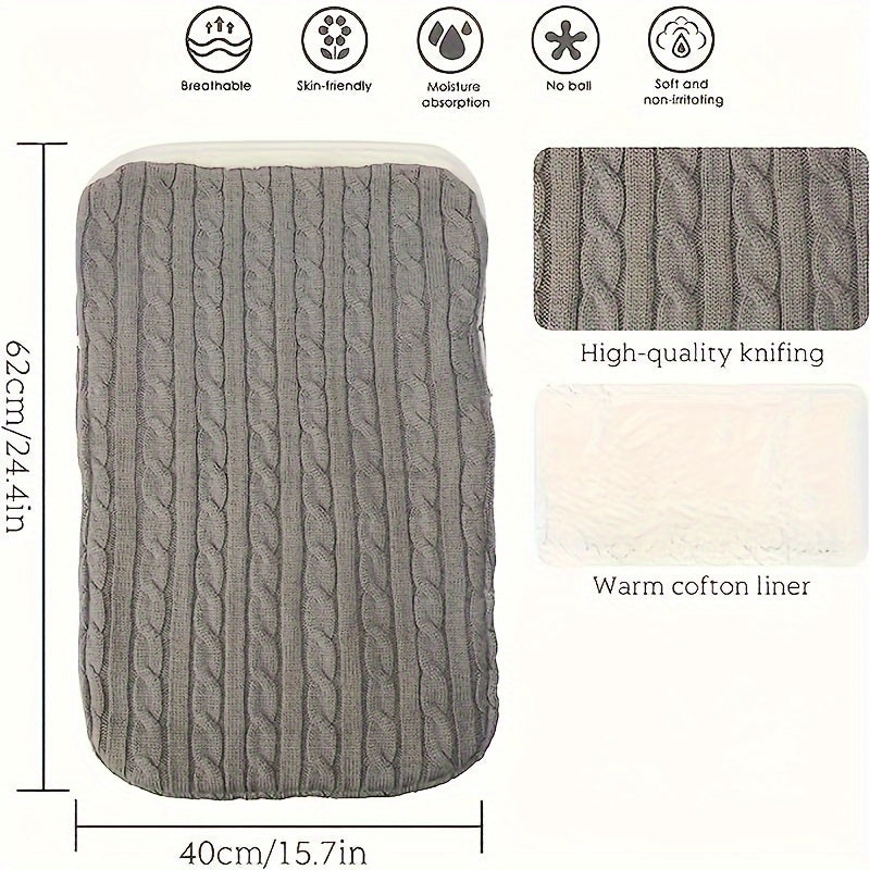 Baby's Fleece Sleeping Bag, Thick Knitted, Warm