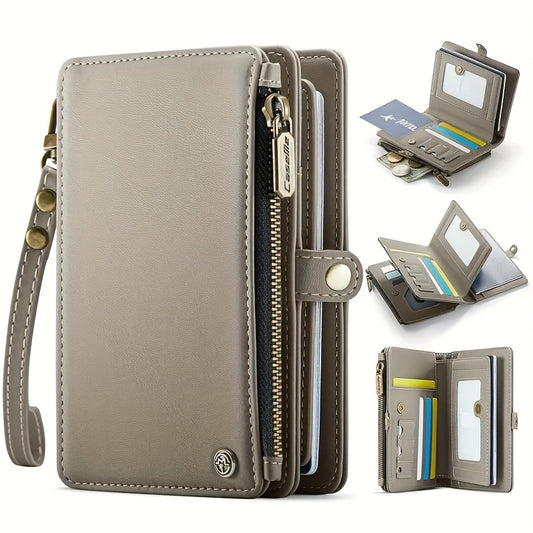 RFID-Blocking Passport Wallet - for Men & Women, Gray Only