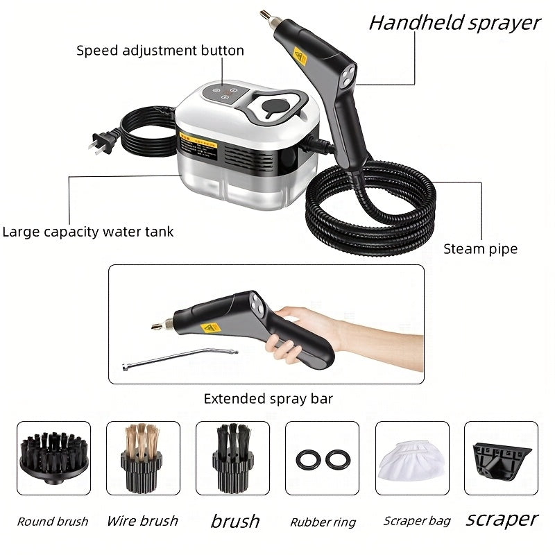 High Pressure, Temperature Household Steam Cleaner Handheld,