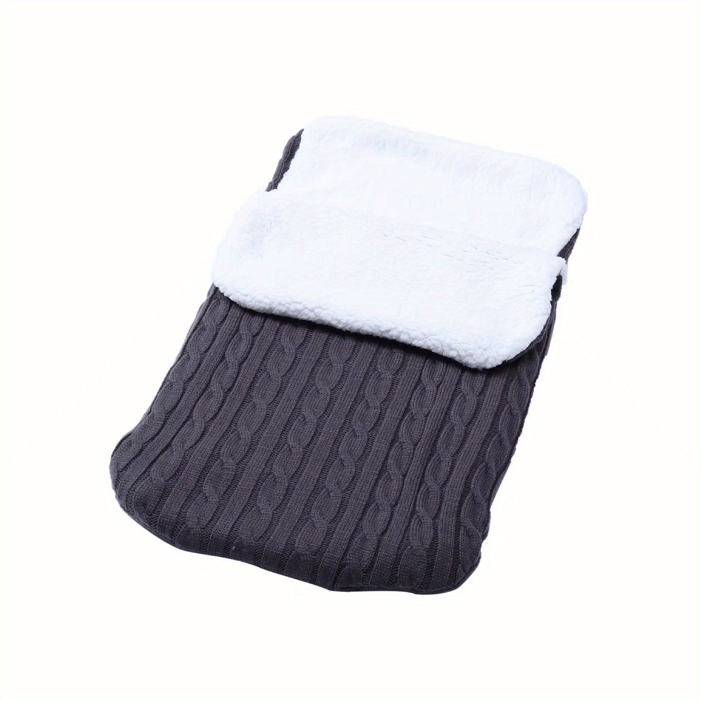 Baby's Fleece Sleeping Bag, Thick Knitted, Warm
