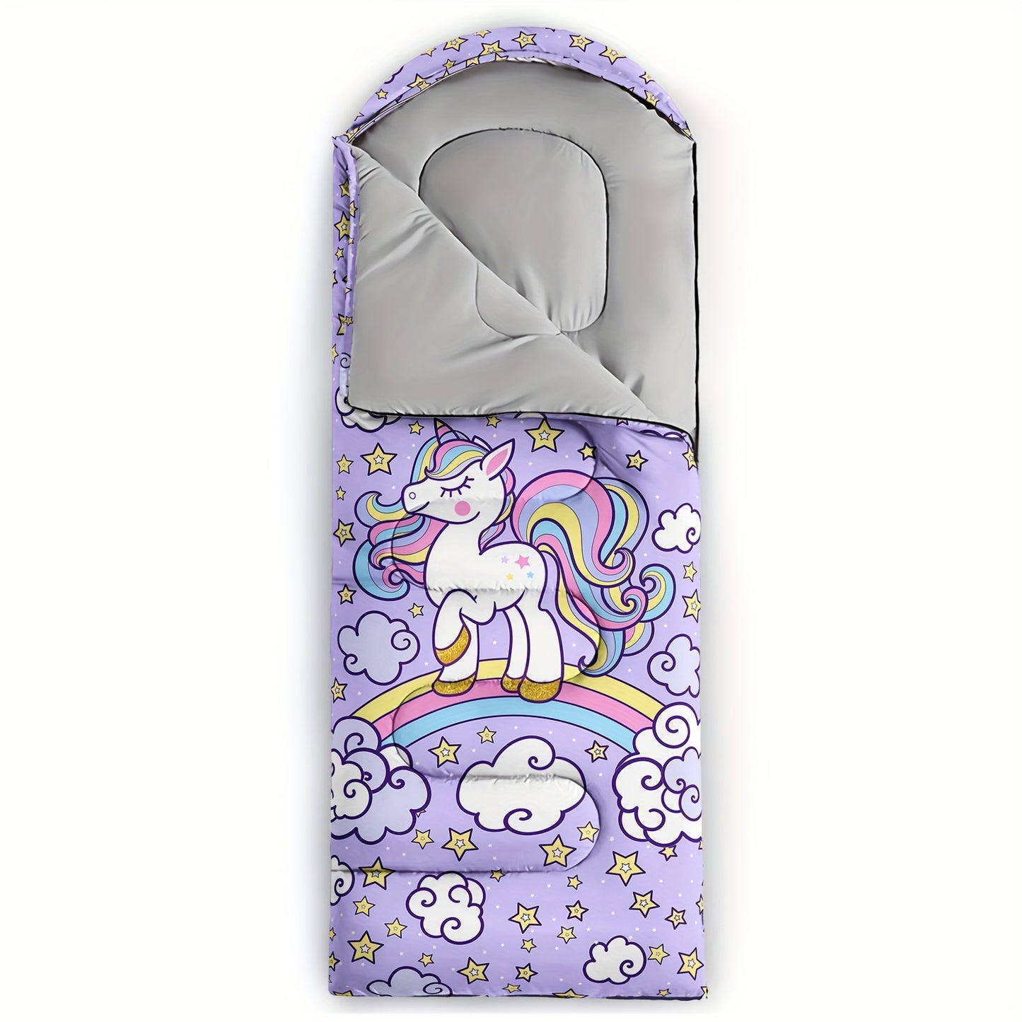 Kid's Lightweight Unicorn Sleeping Bag,