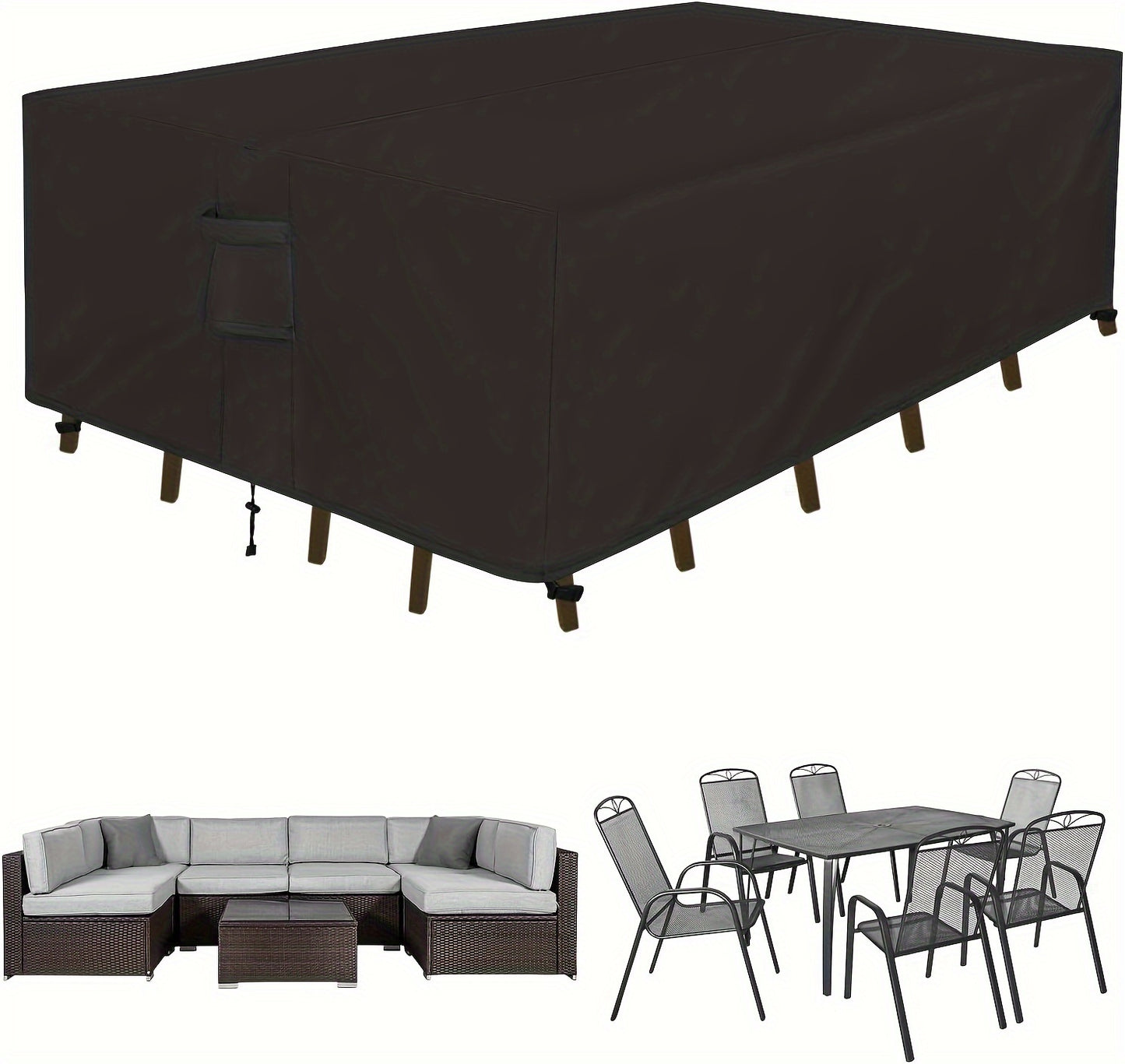 Heavy Duty Outdoor Furniture Covered Waterproof,