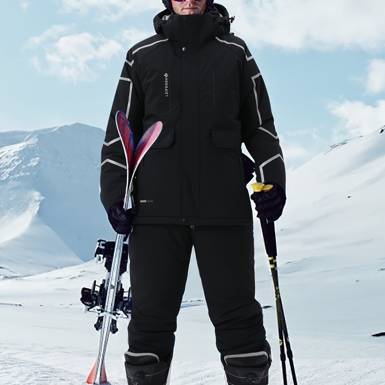 Men's Ski Jacket and Pants Set