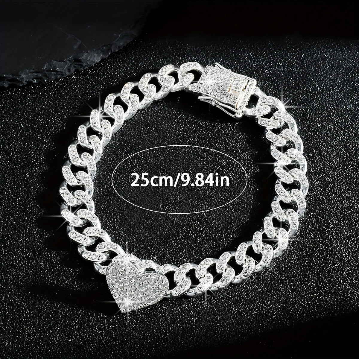 Women's Heart Charm Anklet