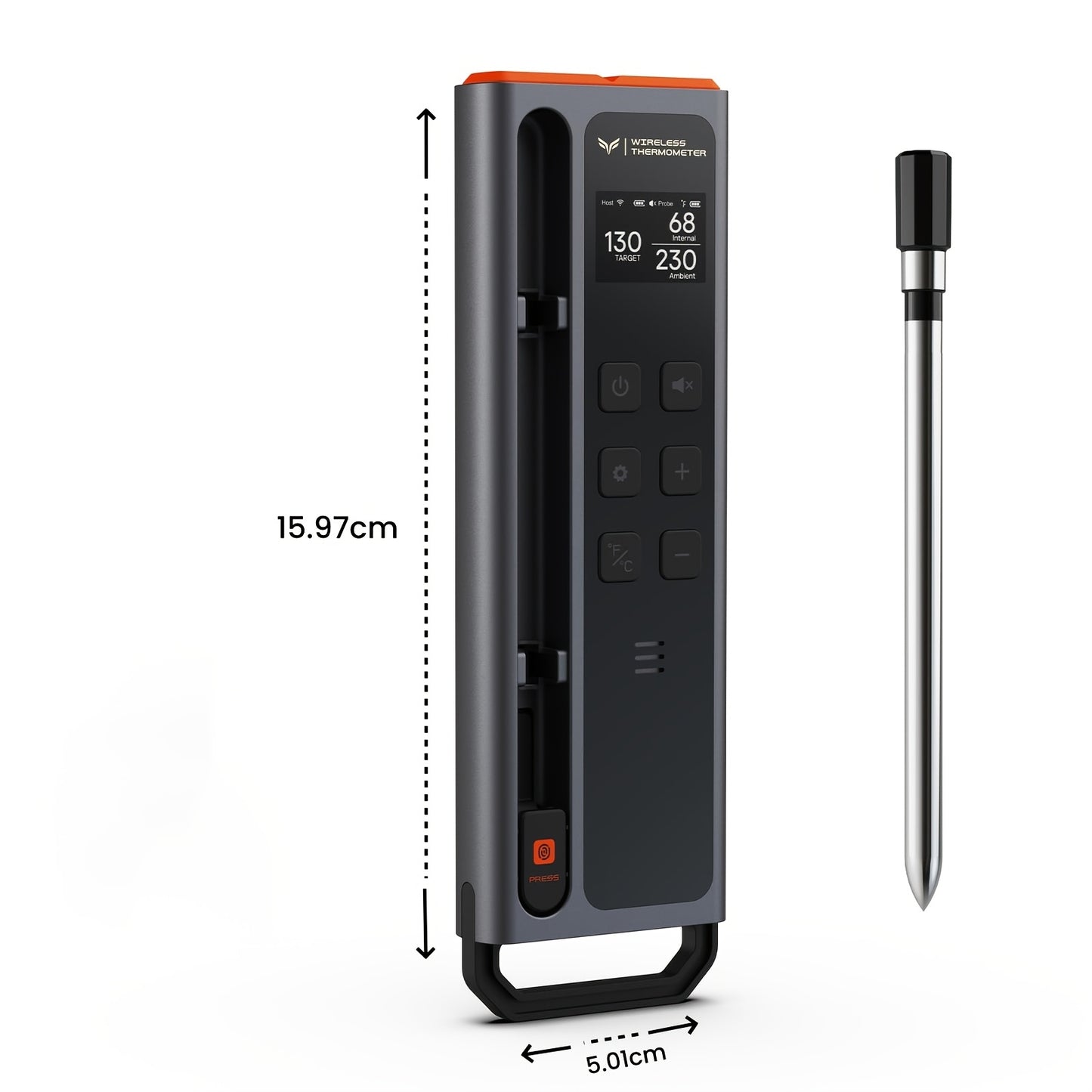 BBQ Meat Temperature Meter, Digital Wireless Read More.