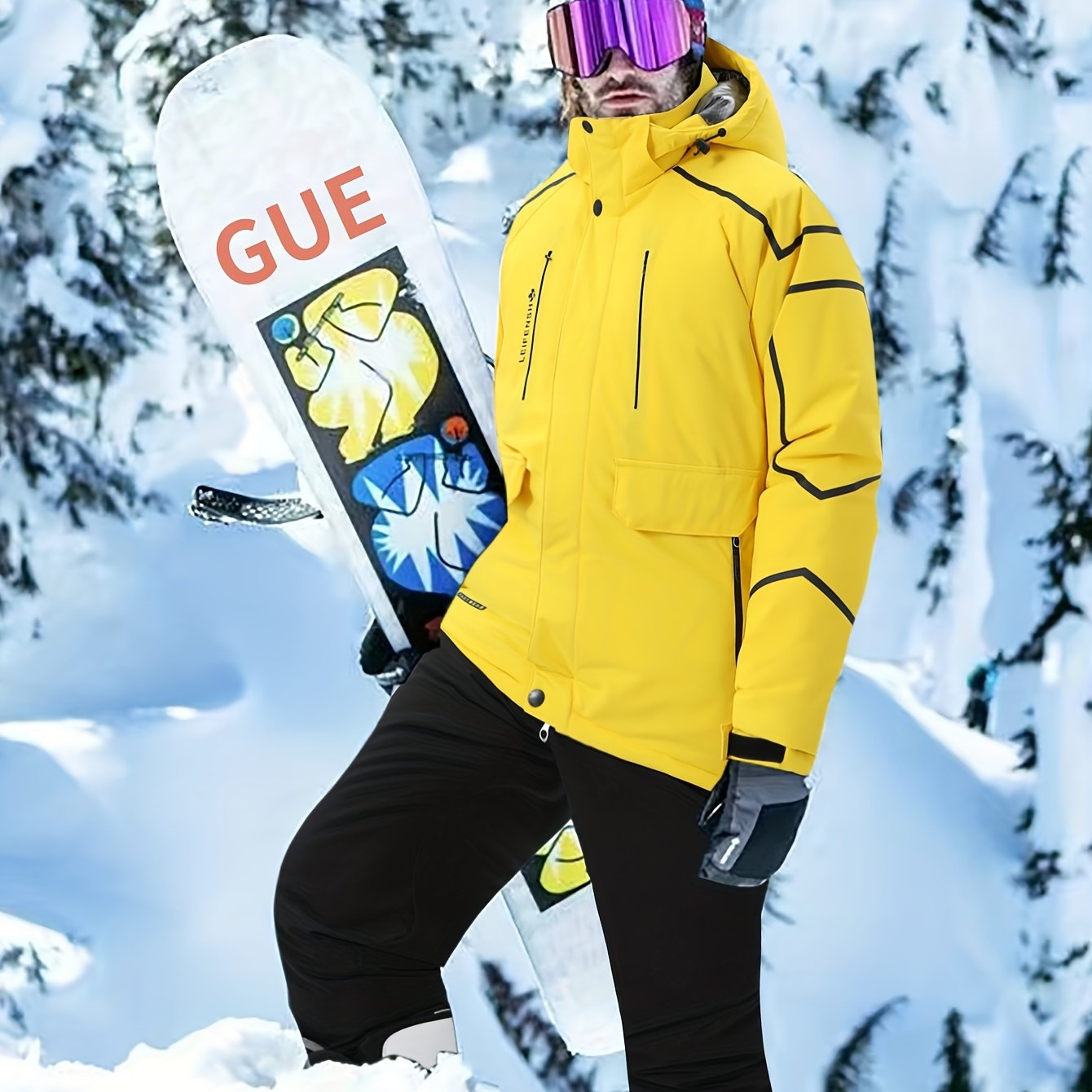 Men's Ski Jacket and Pants Set