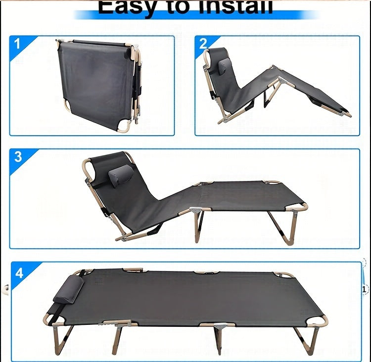 Outdoor Folding Adult Bed Camping