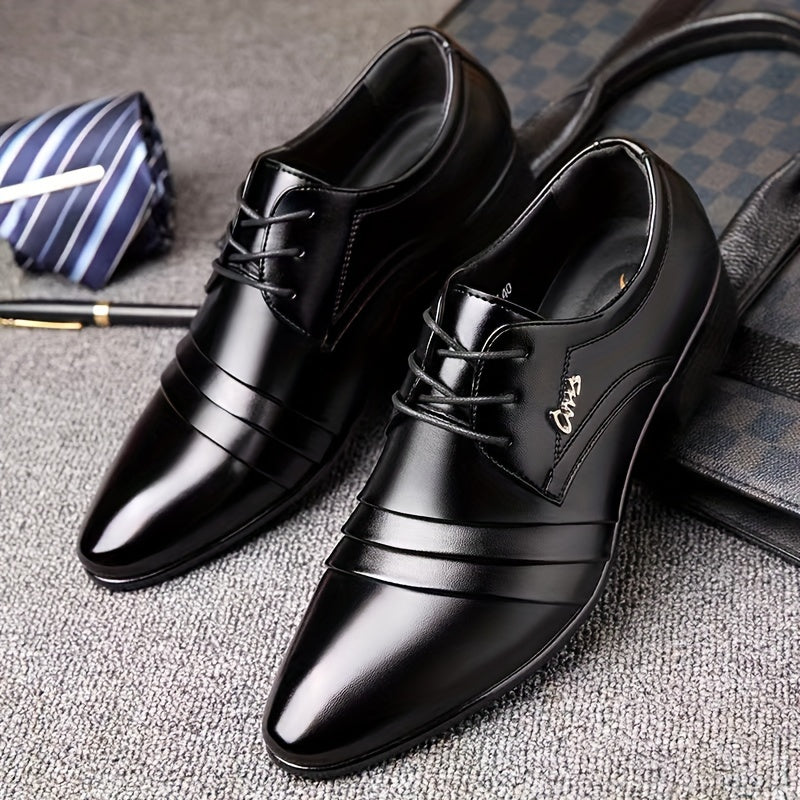 Men's Business Shoes, Lace-up Dress Shoes Formal Occasions