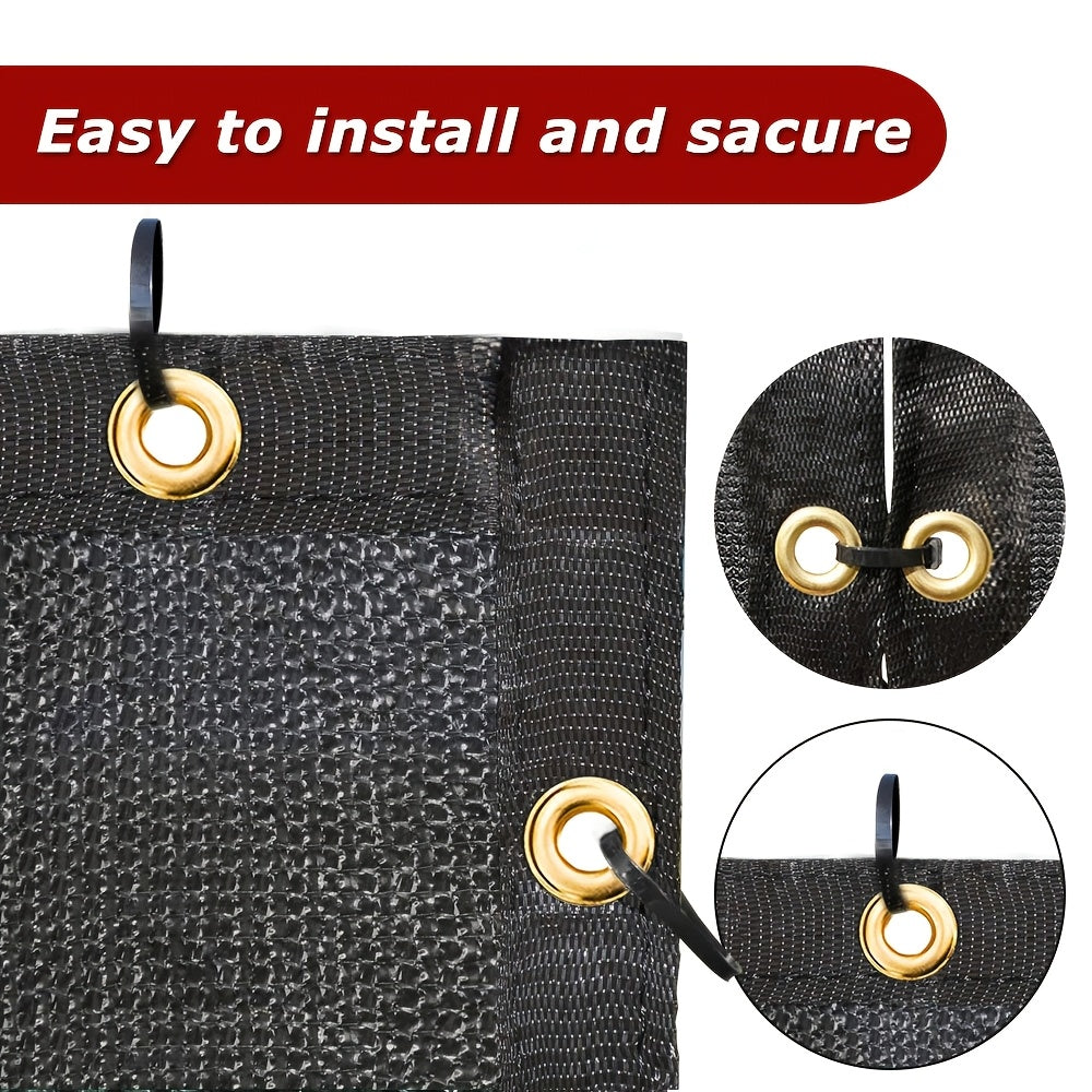 8' X 50' Fence Privacy Screen - Heavy Duty 170 GSM Fencing Mesh.