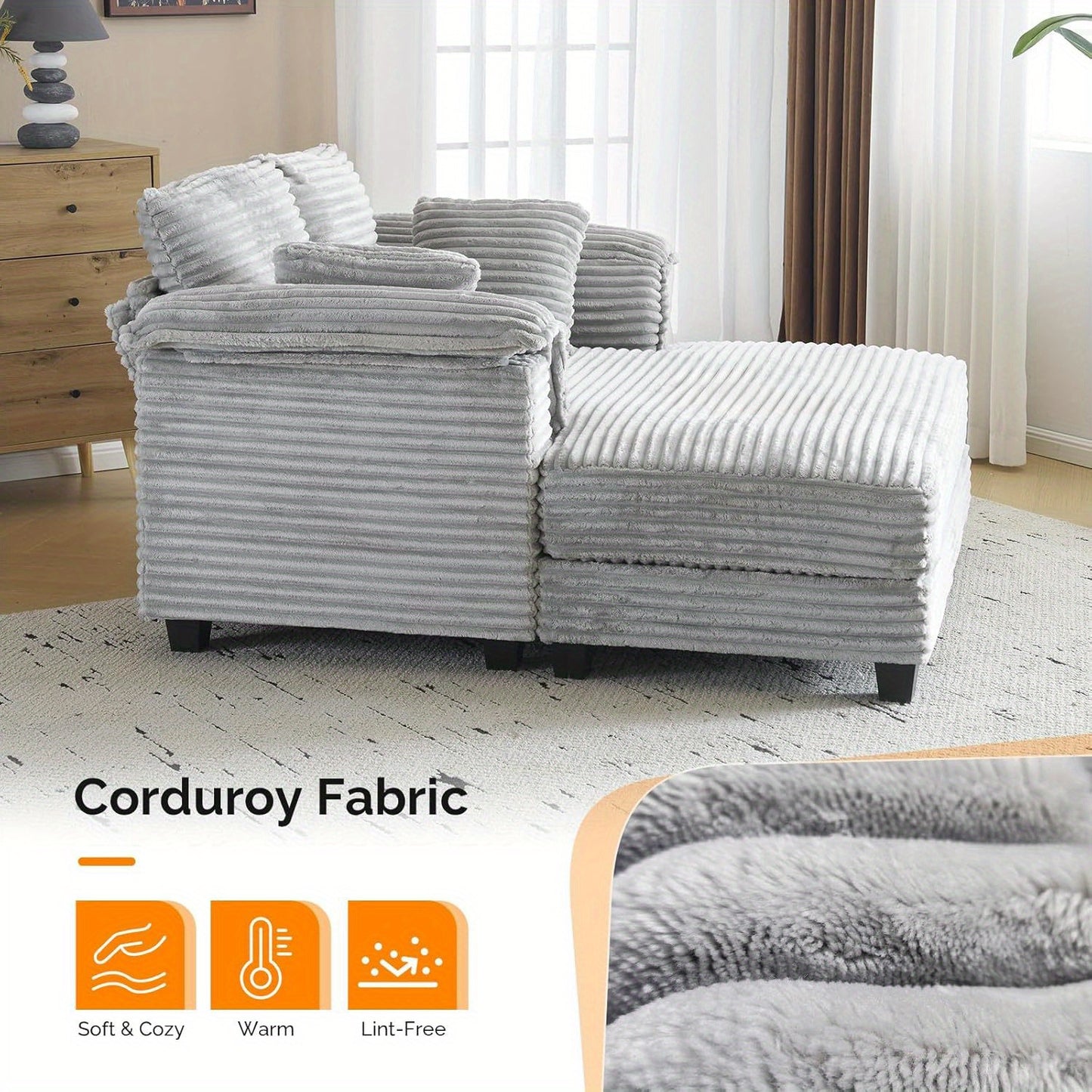 Oversized Lounge Sofa Sleeper