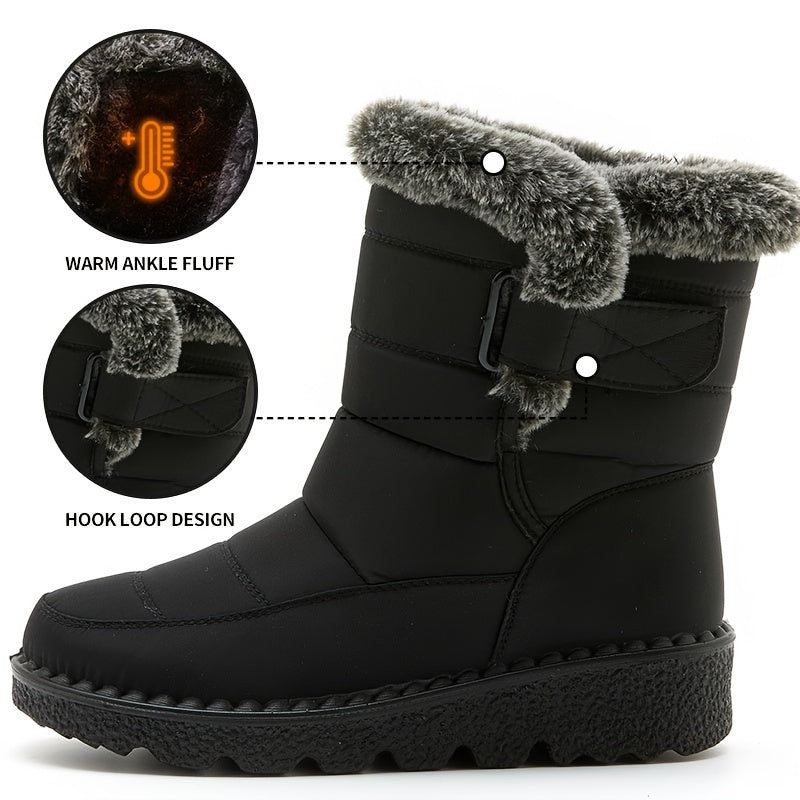 Women's Comfortable, Warm, and Water-Resistant Winter Boots