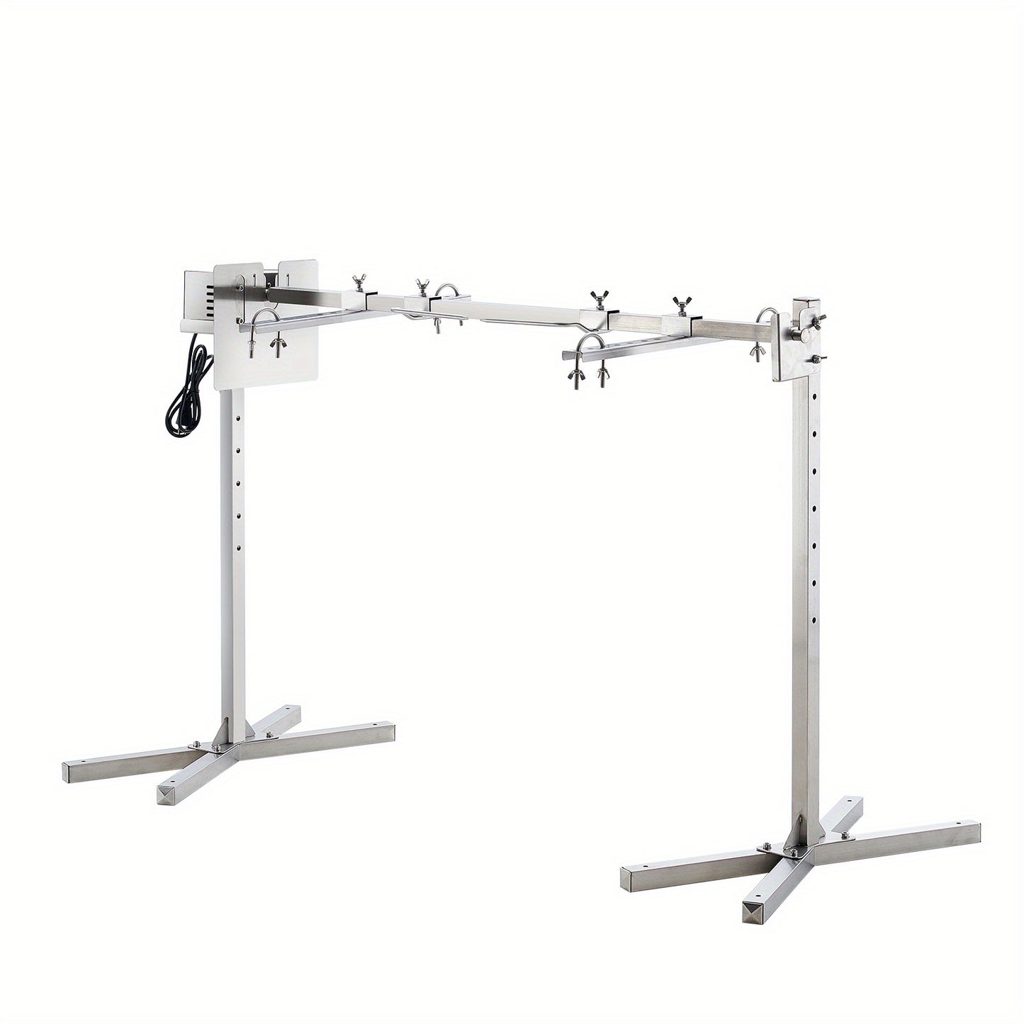 Electric BBQ Stainless Steel Rotisserie Grill Kit.