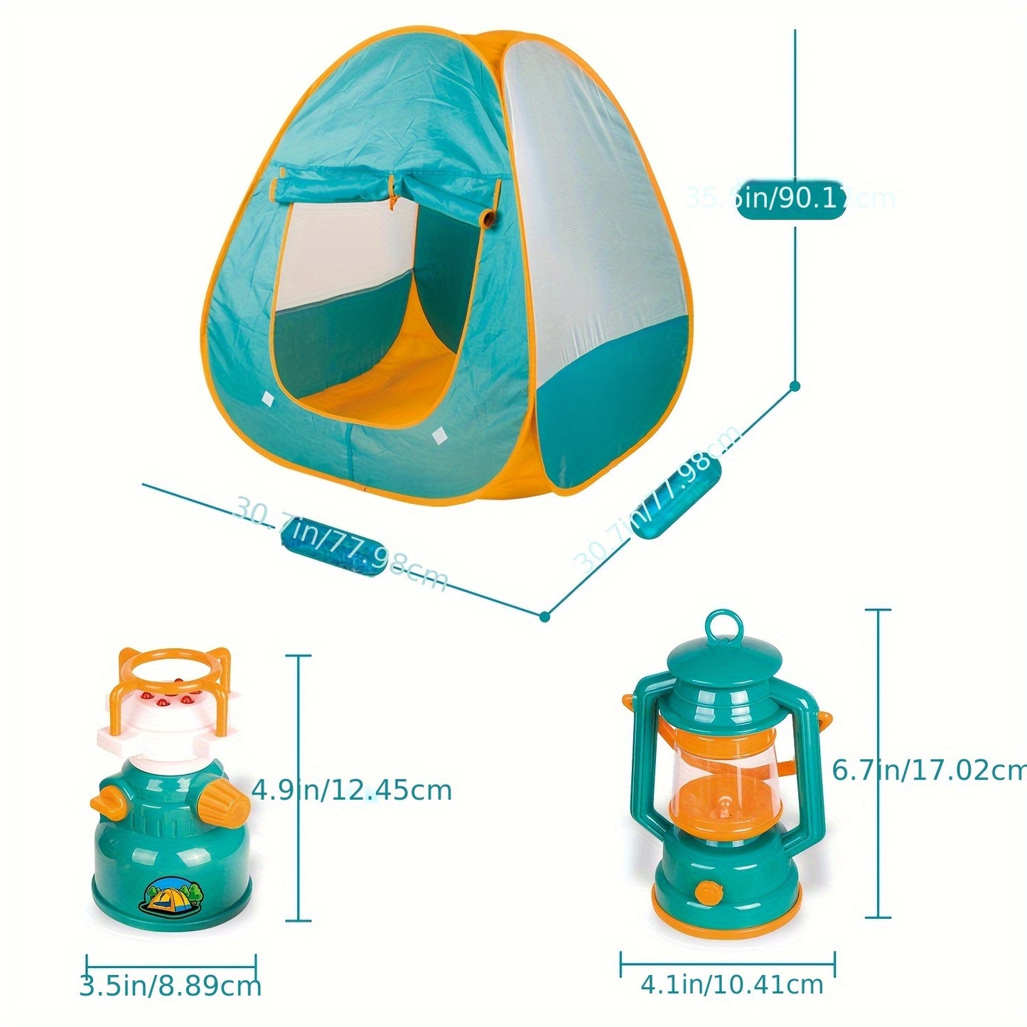 Pop-Up Play Tent For Kids: Camping Toys