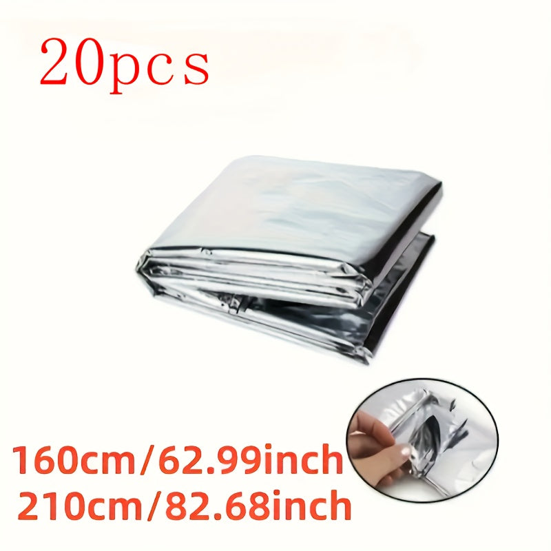 20pcs Emergency Survival Blankets
