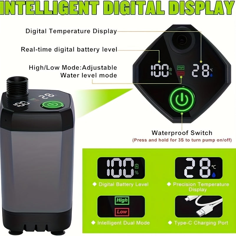 7800mAh Rechargeable Portable Camping Shower