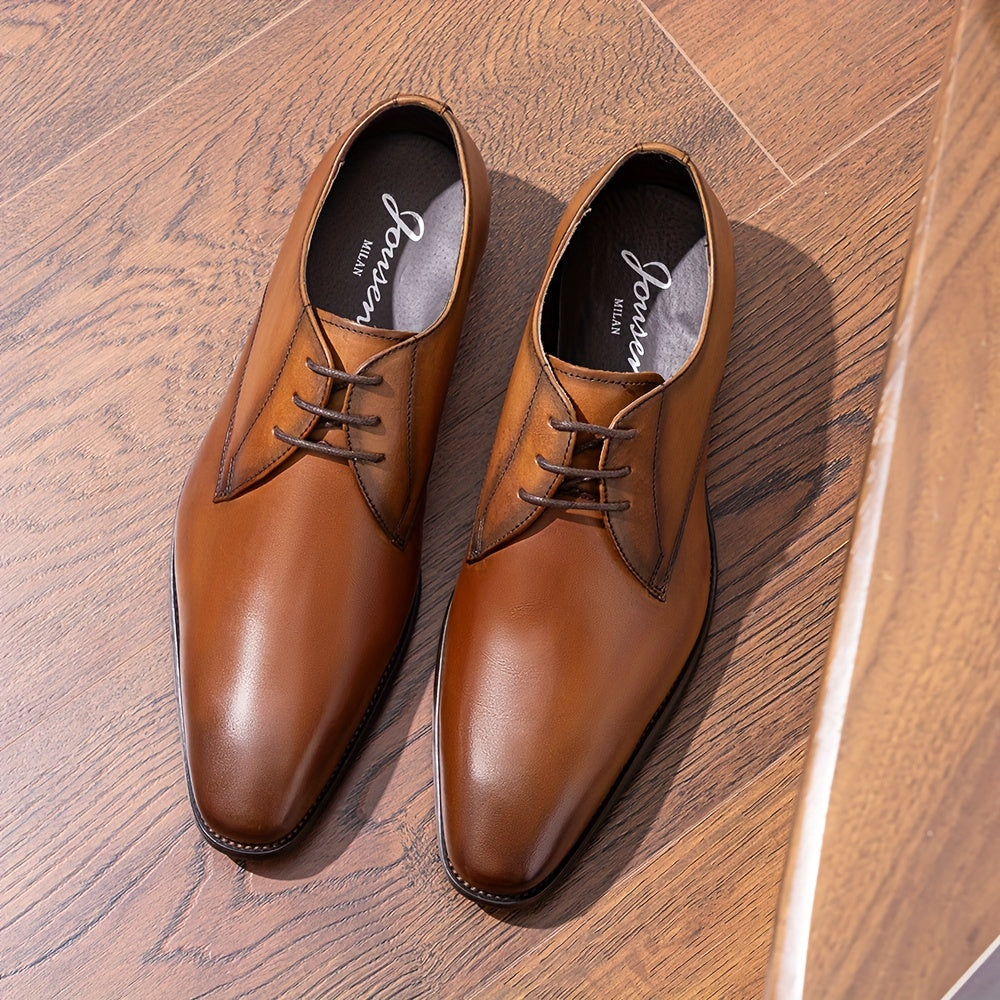 Men's Oxford Shoes, Non Slip Sole Lace Up Formal Shoes.