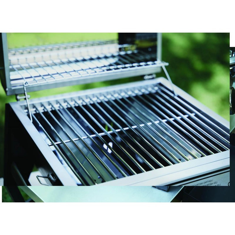 Expert Grill 2-Burner Tabletop Gas Grill, Stainless Steel, 13,000 BTUs