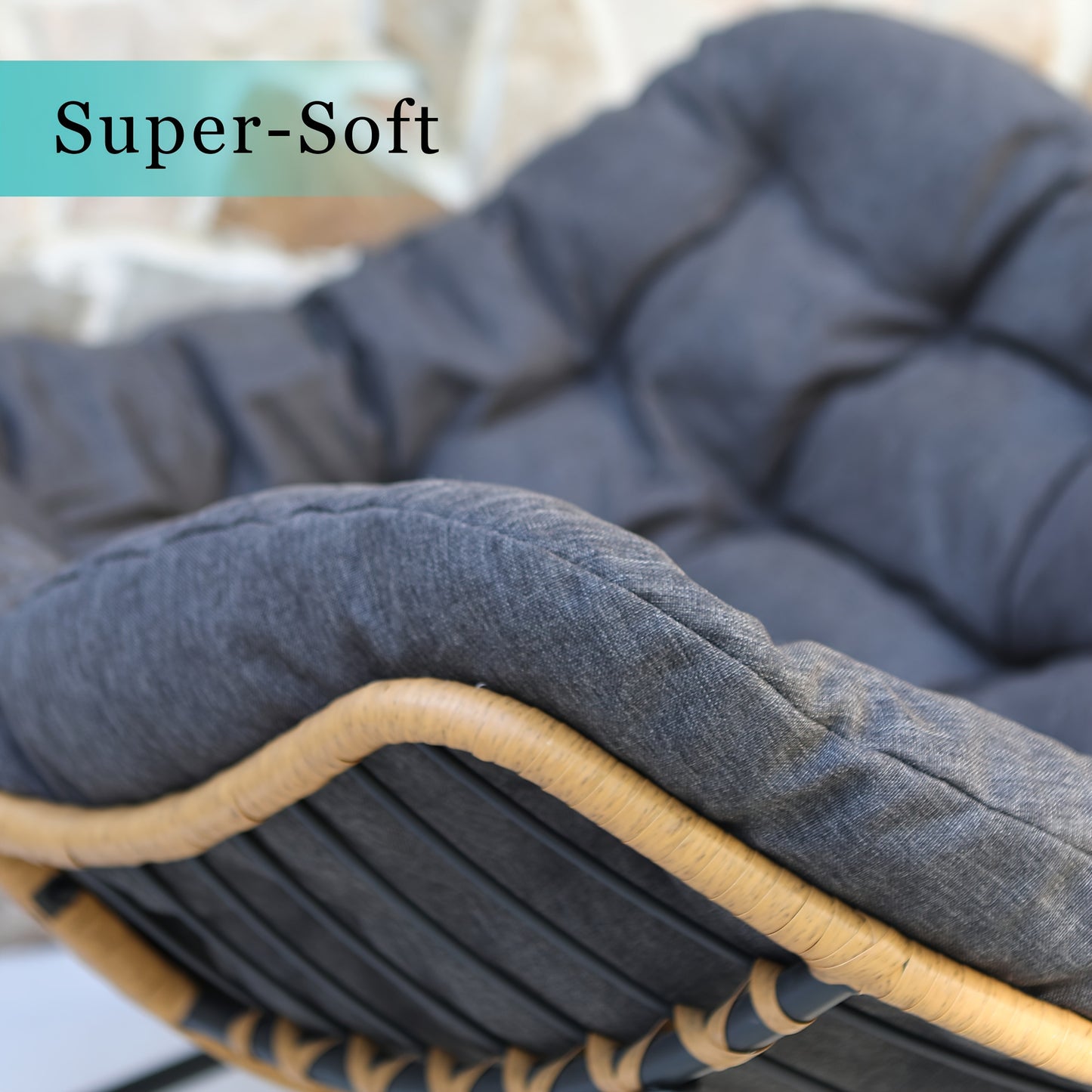 Outdoor Rocking Chair, For Living Room, Porch, Garden, Lawn