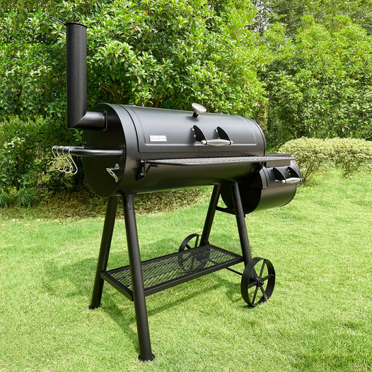 Extra Large Outdoor Grill - Heavy Duty Charcoal Smoker,
