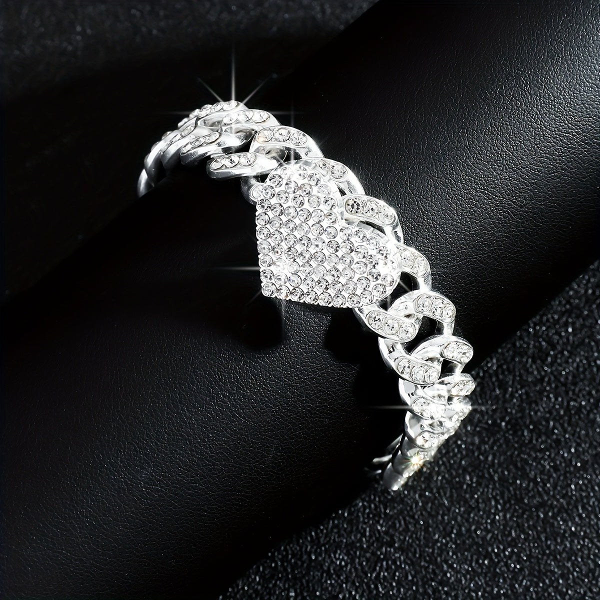 Women's Heart Charm Anklet