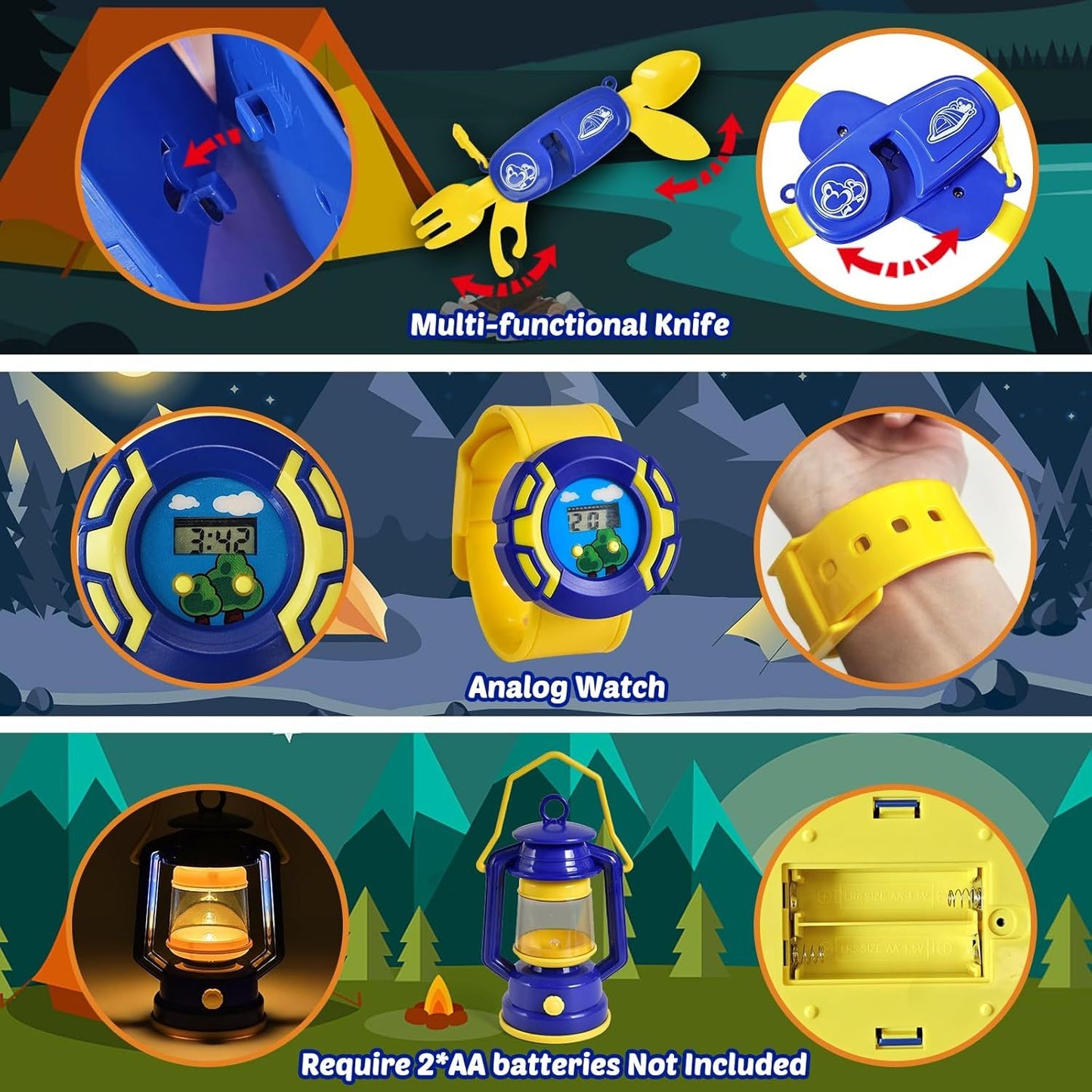 Pop-Up Play Tent For Kids: Camping Toys