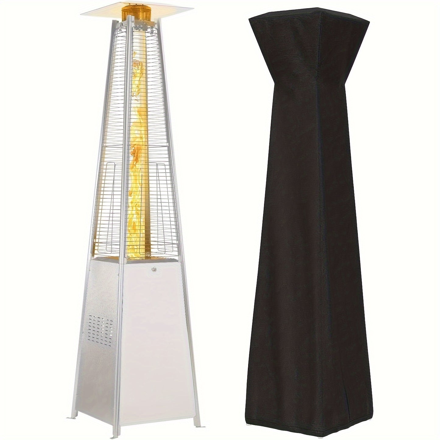 Pyramid Patio Heater, 48,000 BTU Outdoor Propane Patio Heater,